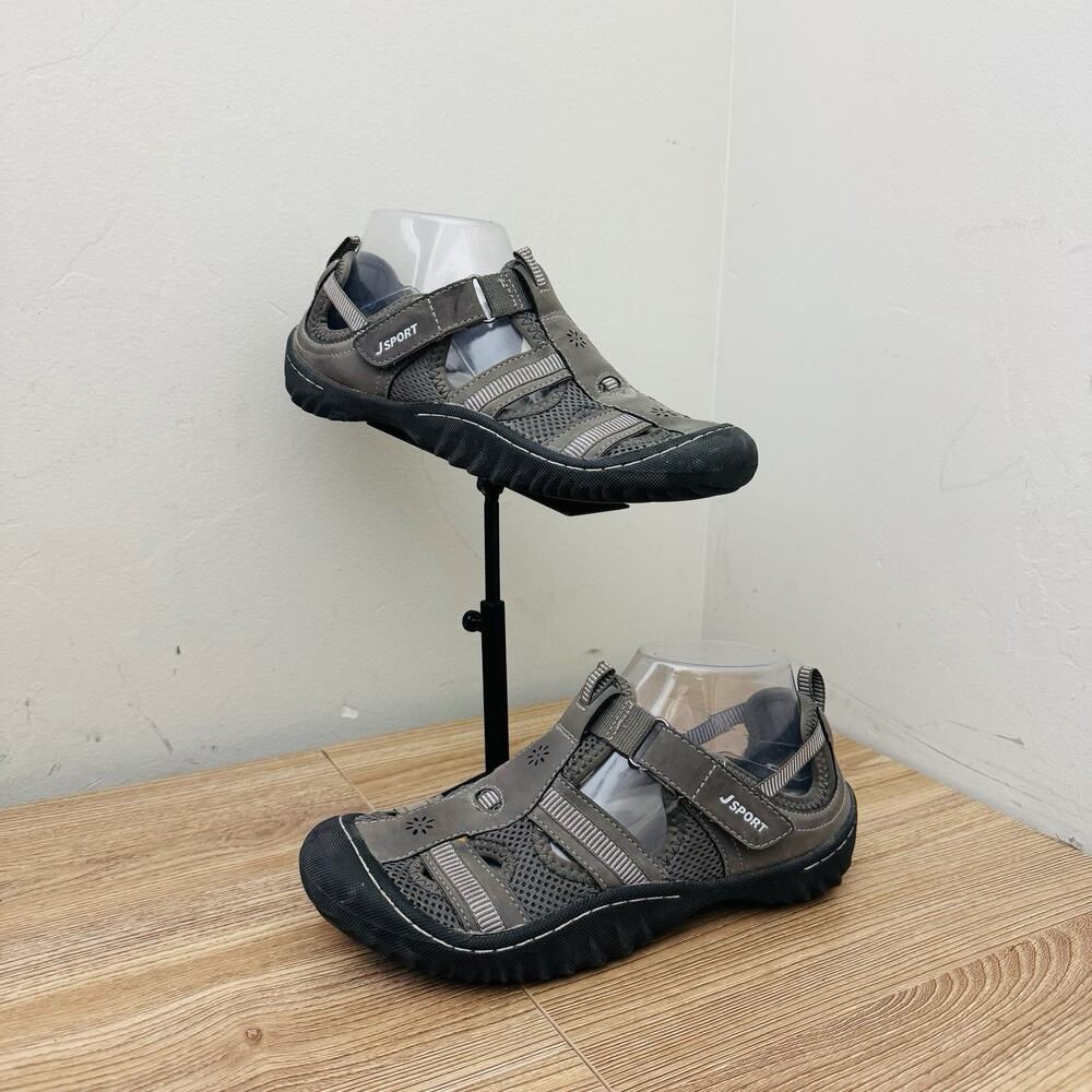 J Sport By Jambu Regatta Gray Slip On Shoes Women’s Size 7